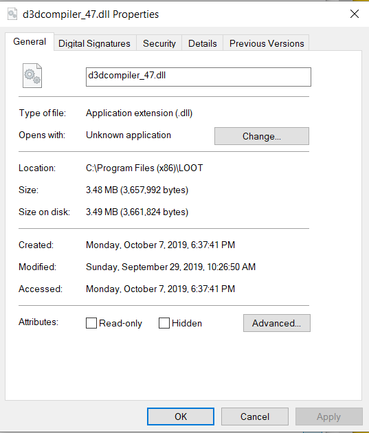 Windows will not allow me to control "Read Only" on any folder no matter what. fa3d3cdd-e501-4e24-b8b4-c46f6515e007?upload=true.png