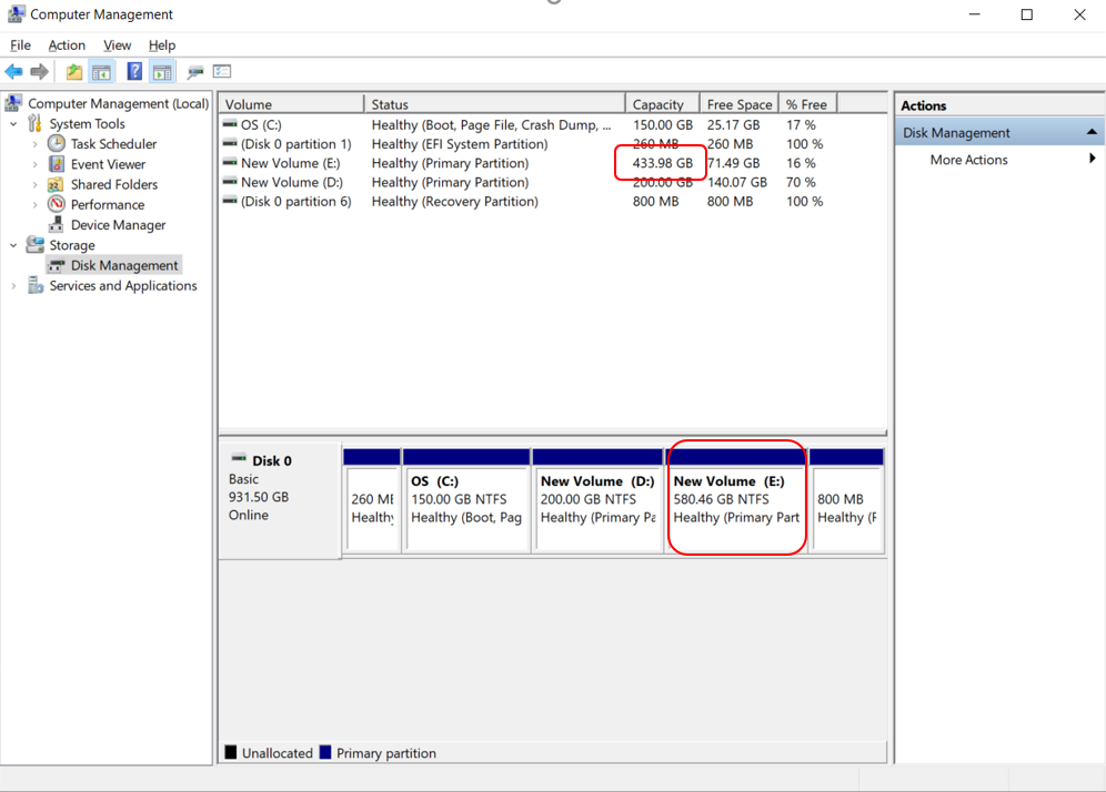 Disk capacity lost after Shrink Volume fa474b08-6754-418b-ba72-d41a561c1877?upload=true.png