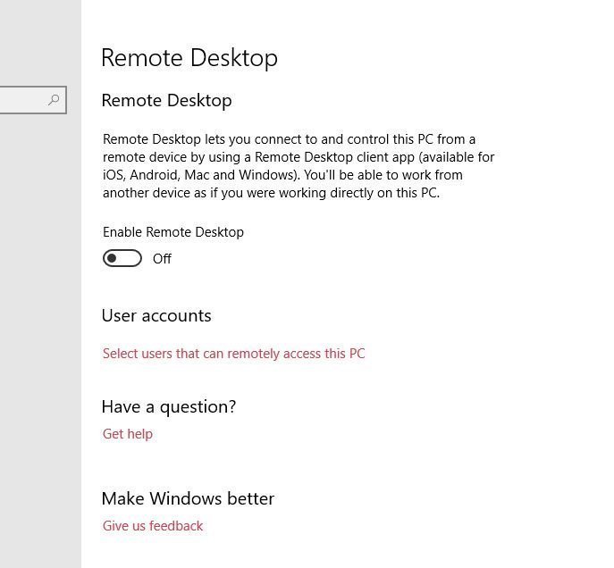 Why Remote Desktop wont turn on fa63f52e-cab7-48a7-b36d-89b981b546df?upload=true.jpg