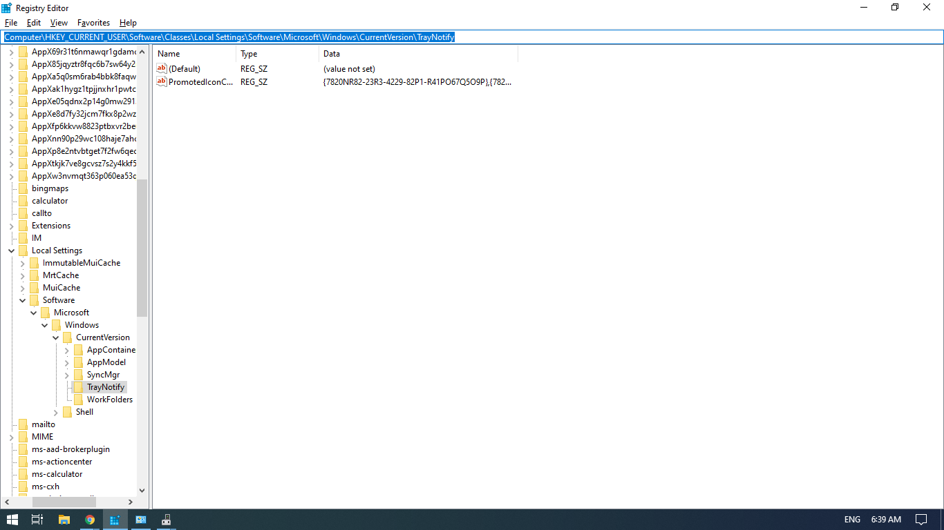 Icons in the Taskbar settings are all grayed out fac38426-301f-46e6-aabc-a2ec809fa05e?upload=true.png