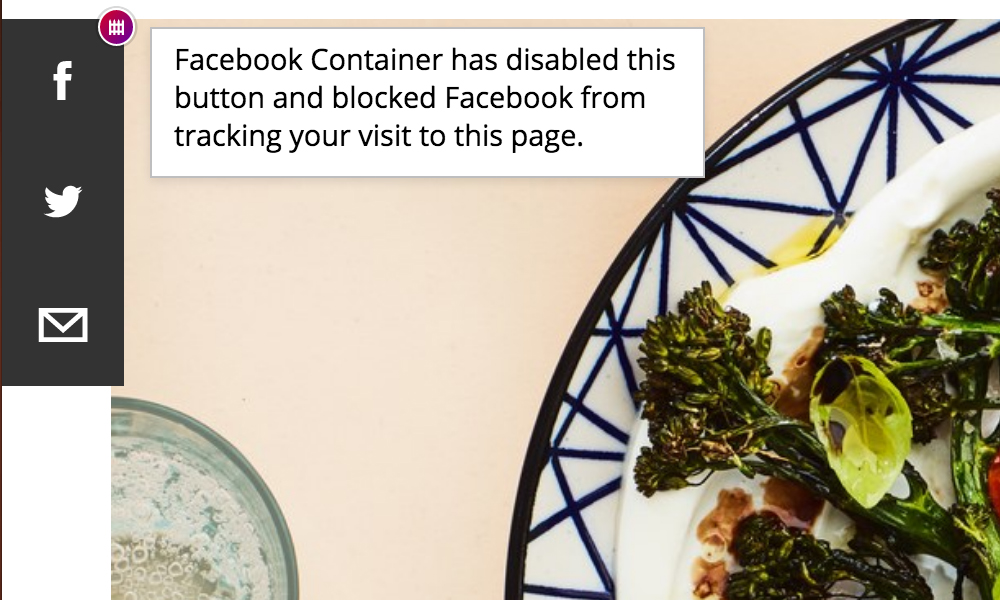 Mozilla Facebook Container extension for Firefox Facebook_Container_working.jpg