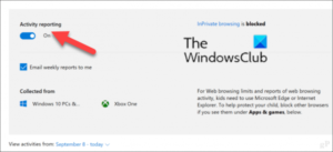 Family Features screen time Activity report is not working in Windows 10 Family-activity-reporting-300x137.png
