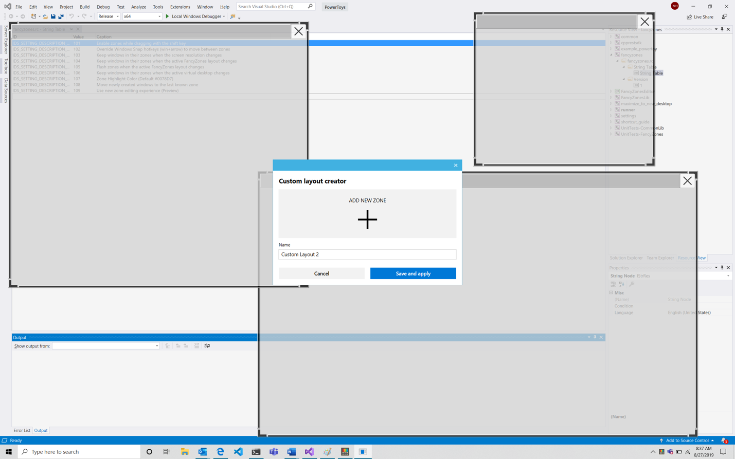 Is there a PowerToys > FancyZones community? Where to post questions? FancyZonesWindowEditor.png