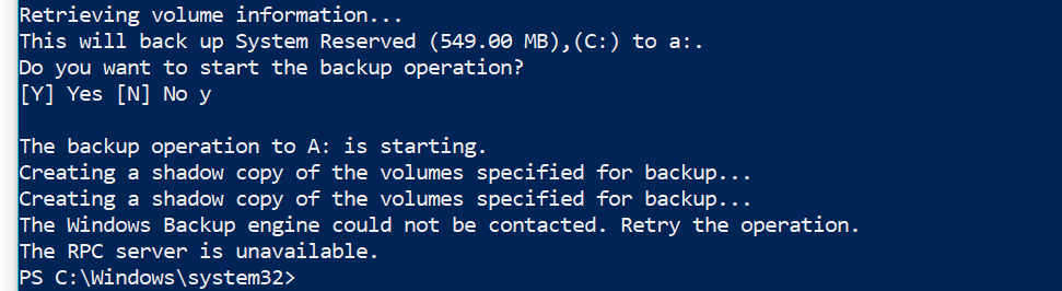 WBAdmin - The RPC server is unavailable fb1e0236-4d96-4801-90b7-ab77142746fd?upload=true.png