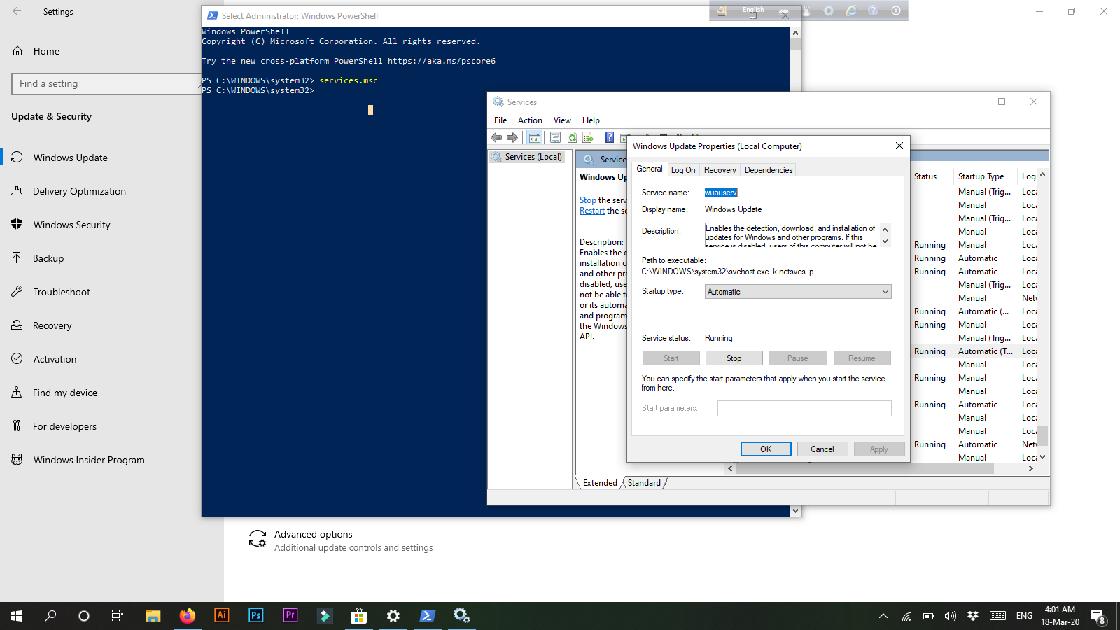 Microsoft Store Apps are not working. fb48d3a0-4225-4225-8df7-89b89835d47c?upload=true.png