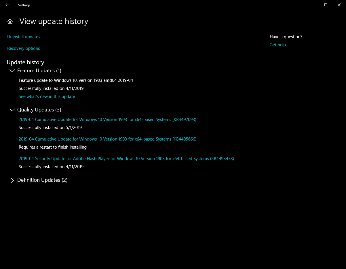 Update from April requires a restart to install, but it won't install fb9577ea-8e6c-4a6e-9b64-607e993d7168?upload=true.png