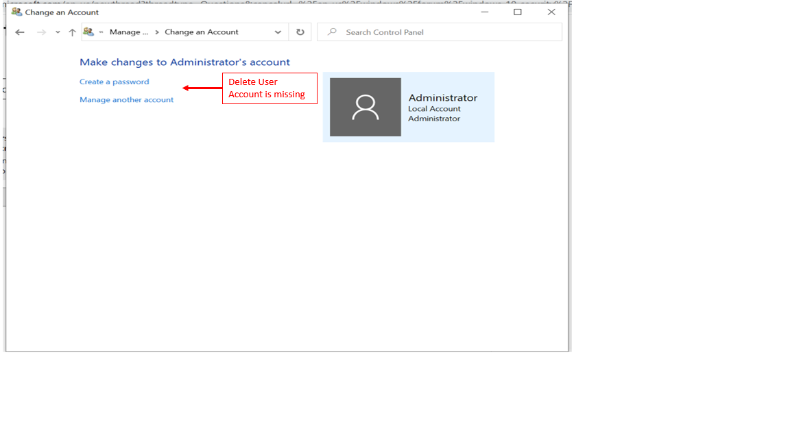 Remove an account which is Administrator in Windows 10 fb9fb5cf-fda5-4fdf-a317-ec0213af75e9?upload=true.png