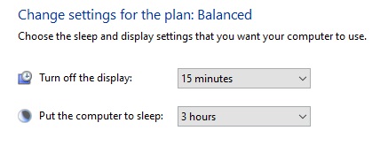 Screen does not go into screen saver nor sleep node. fbb058d7-09d3-4aeb-b8ca-2f8f1848afd9?upload=true.jpg