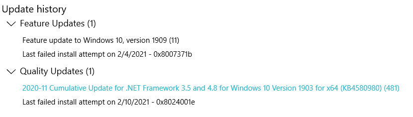 Windows 10 Update continuously failing fbe2c20c-9157-406f-9aeb-2400c7d8b216?upload=true.png