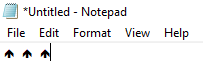 How do I create a page break in a Notepad doc I am creating? fc476bc1-fca0-4237-bc83-0a3449175824?upload=true.png