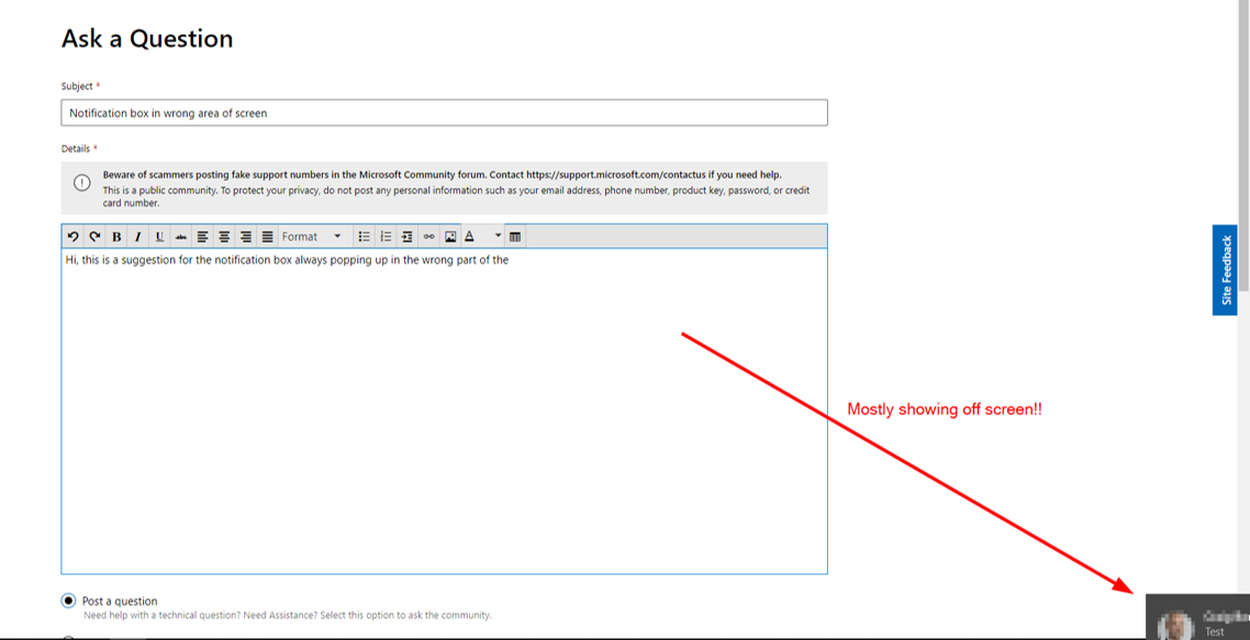 Notification box in wrong area of screen fc523a90-b95d-40de-a7f2-e696ce6d266f?upload=true.png