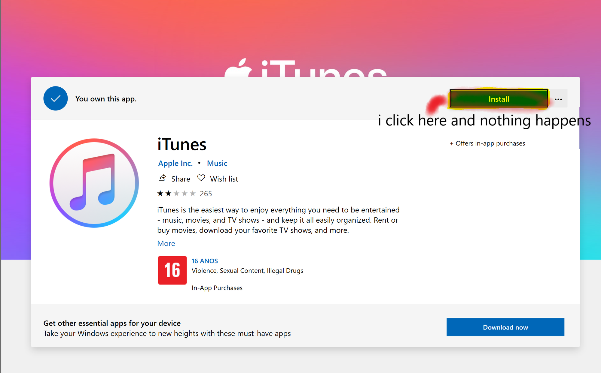 Several errors upon updates and using Microsoft Store fc608633-afc3-4cda-8ced-aeac1cc1128a?upload=true.png