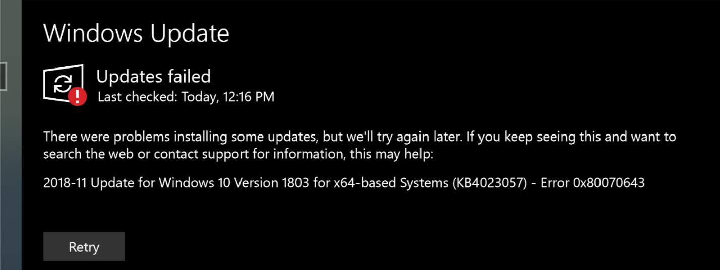 Getting an error when updating and cannot fix it fc741174-7c0a-457a-a789-1149579ff588?upload=true.png