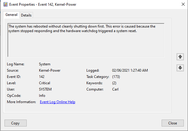 Help, Event 142, Kernel-Power fcd092de-ca3b-4f1a-b8b4-bb7cc2ebb8c4?upload=true.png