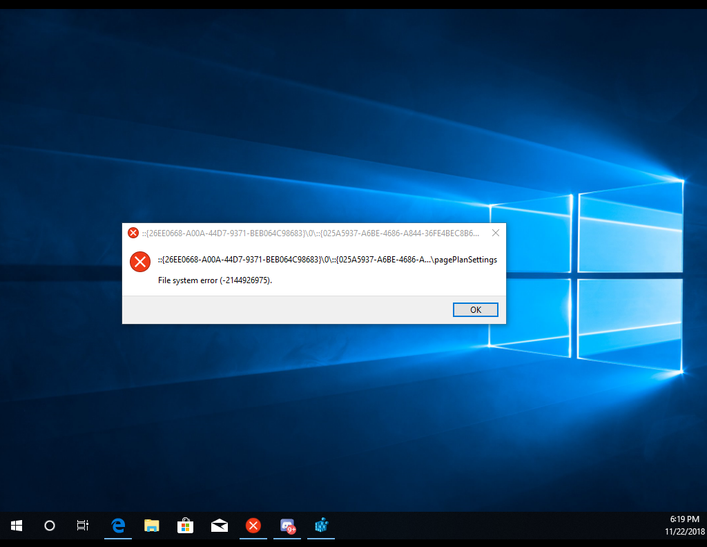 File system error after Ownership modification in registry! fd270de7-8ff3-471a-b7d5-7113a10ed322?upload=true.png