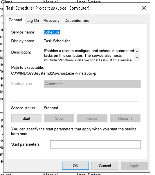 Task Scheduler service won't start starts and stops for not being used!? fd2889db-9183-444e-8e3d-6ae3e7a3022b?upload=true.png