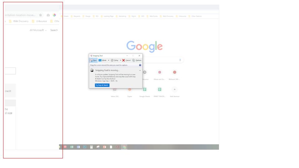 Snipping Tool Shifts Screens after clicking "New" fd3fccba-c3ed-483b-852f-fd28fb2b2537?upload=true.jpg
