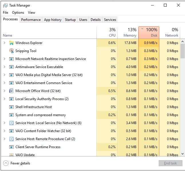 100% disk utilisation slowing laptop fdf3bcd9-97dc-4986-a80e-e99e8bc43861.jpg