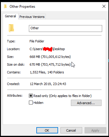 File Explorer - Tabs missing in folder properties fe4bb8b2-9297-482d-a70f-bccd4621f6f5?upload=true.png