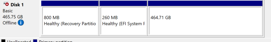 Disk offline because it has signature collision with another disk online fe8d2451-f8b1-4fae-829a-b44af713fe62?upload=true.png