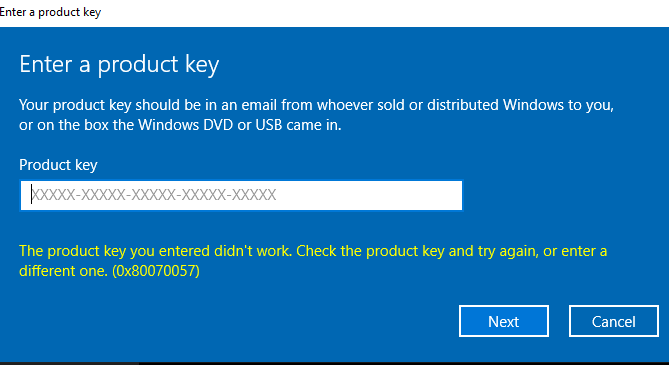 Windows will not activate, even with no code feba3307-4ca9-4623-8d2a-42e6d862afd0?upload=true.png