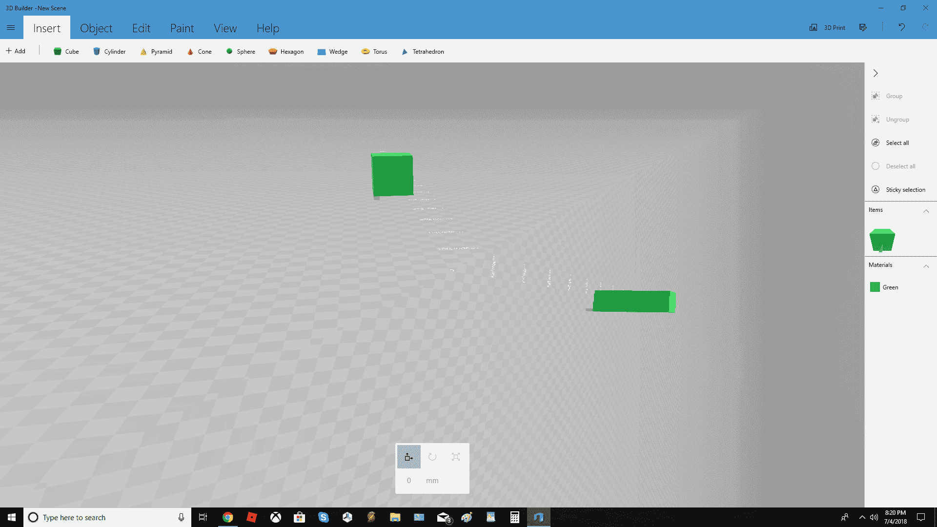 3D builder is acting odd febd7136-0a81-4663-9275-c4629bf16e3b?upload=true.png