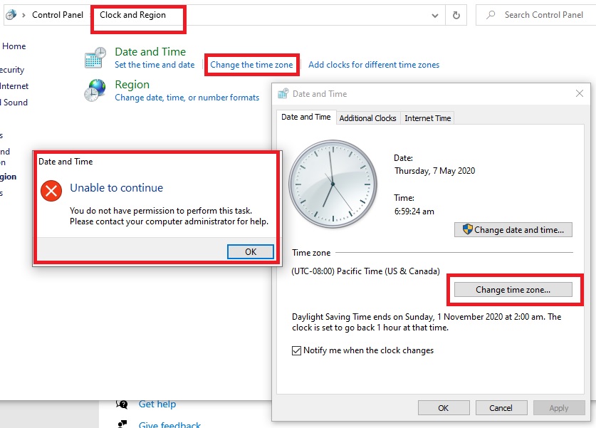Time And Date Settings - Region Time Zone UNABLE TO SET fecdac1a-942f-4735-b794-f71de7d72ca6?upload=true.jpg