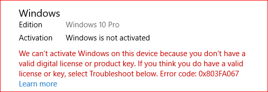 Reactivating W10 after hardware change feeded2d-ebd1-43a0-8892-6dccd635c845?upload=true.png