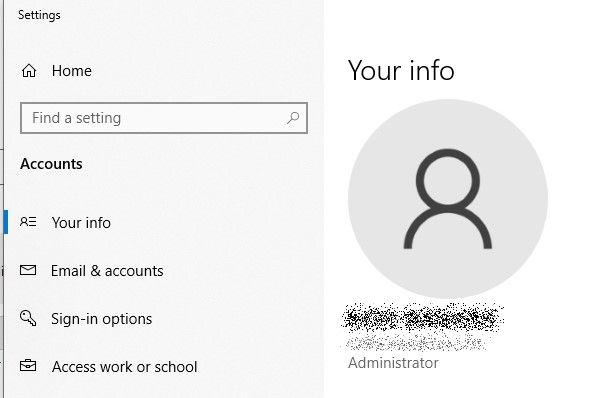 Windows 20H2 - Lock screen and "Your Info" now shows silhouette instead of Microsoft... fefdaad2-1573-4edb-9ac4-e27f5ab19b2b?upload=true.jpg