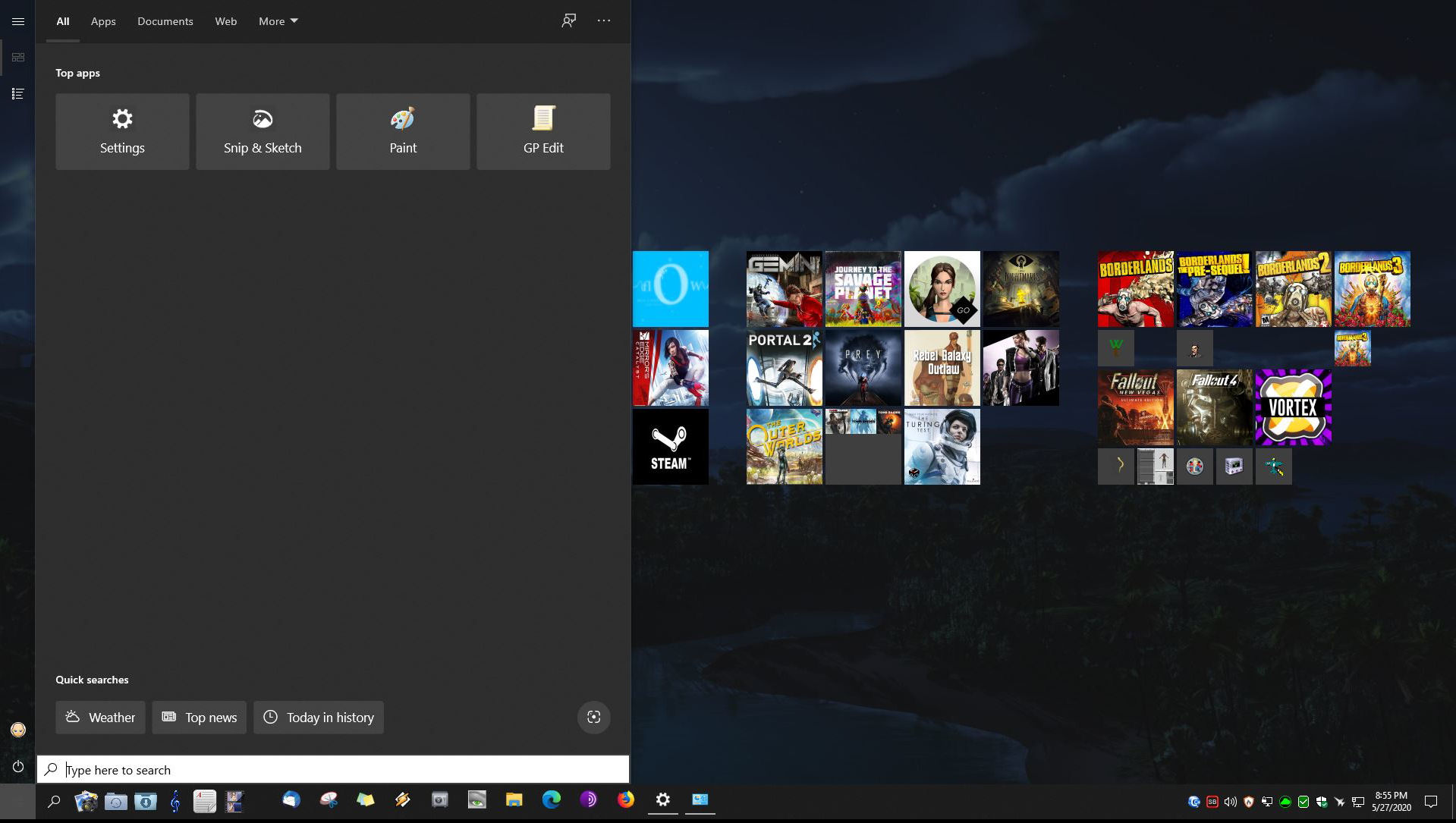 2004 feature update made start menu useless. ffa2ed81-4fa2-426a-9047-611ede01f07c?upload=true.jpg