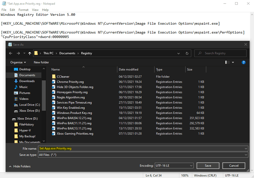 Permanently setting Priority Processes Using Registry Editor does not work for "NVIDIA... ffc2bfc0-6c95-4854-ac9a-ec7f047d0cd0?upload=true.png