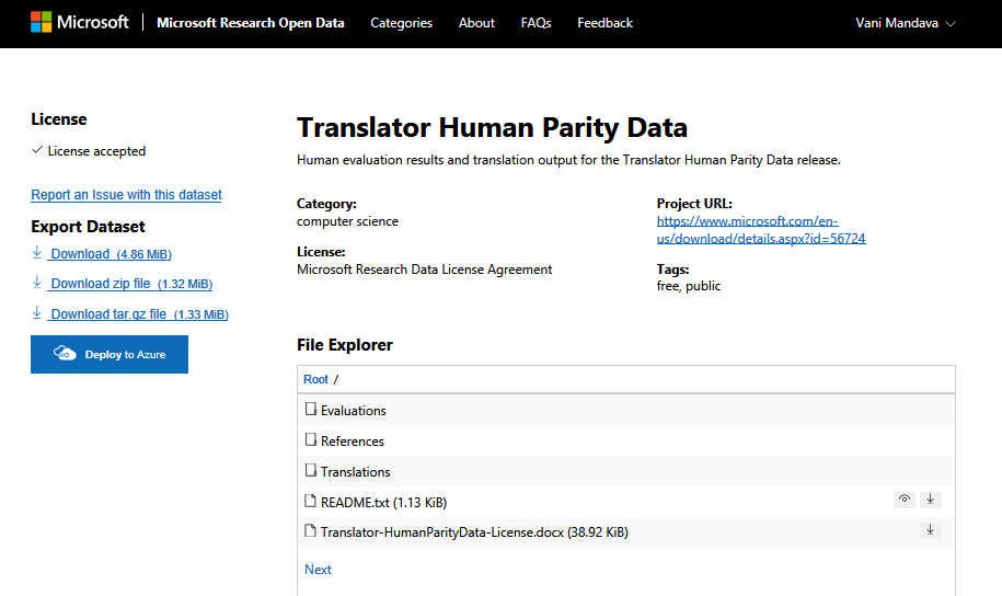 Microsoft announces Open Data Campaign to help address data divide figure1_dataset-in-microsoft-research-open-data.png