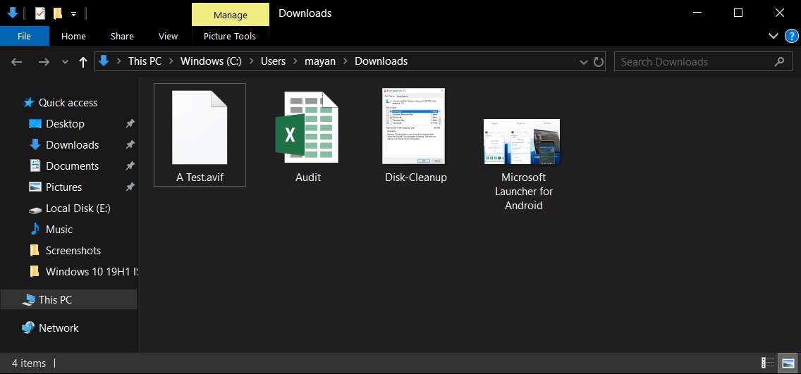 File Explorer and Paint to get support for AVIF images in Windows 10 File-Explorer-in-19H1-1.jpg