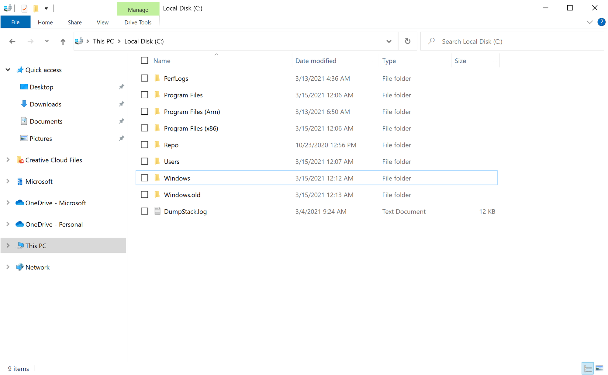 Windows 10 Insider Preview Dev Build 21337 (RS_PRERELEASE) - March 17 file-explorer-layout-update.png