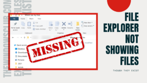 File Explorer not showing files even though they exist on Windows 10 File-Explorer-not-showing-files-300x169.png