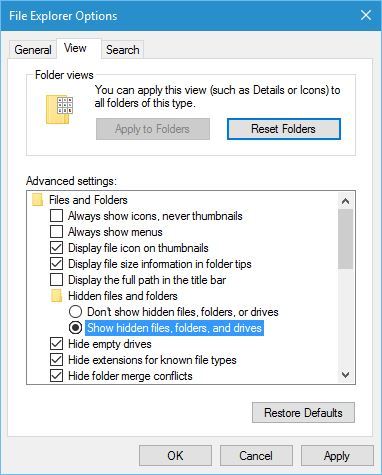 Admin User disappeared with desktop files when selecting hidden files file-explorer-options-view.jpg