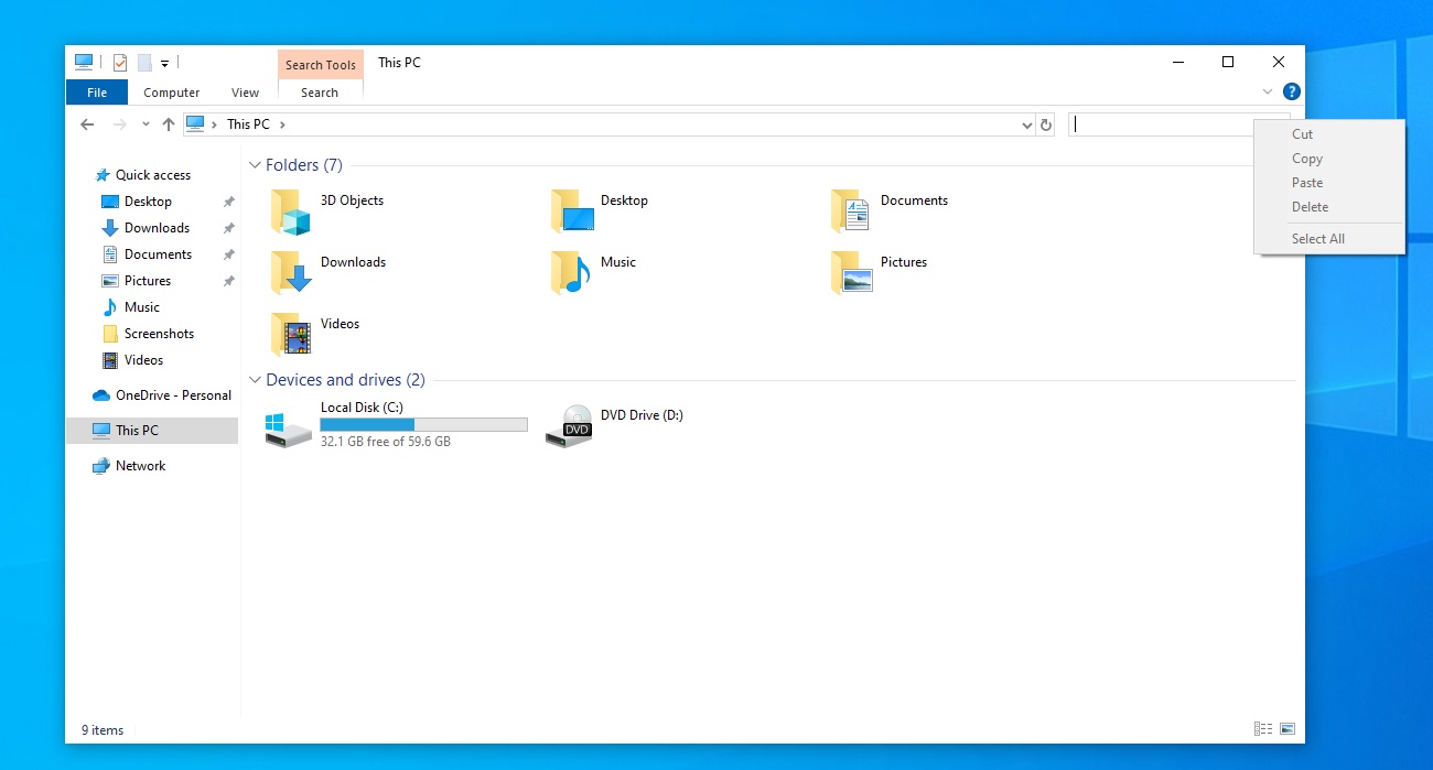 Microsoft reverts Windows 10’s File Explorer to pre-19H2 version, removes OneDrive search bar File-Explorer-search-bar-reverted.jpg