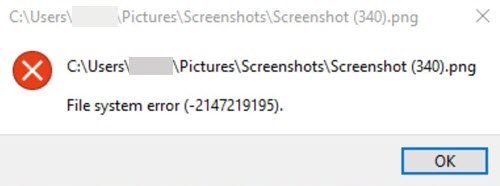Fix File System Error (-2147219195) on Windows 10 File-System-Error-2147219195.jpg