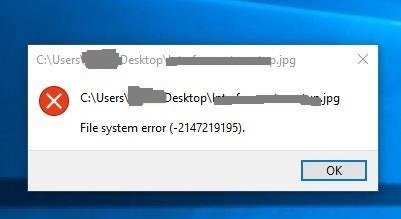 Latest update breaks Microsoft Photos app on some Windows 10 PCs File-System-Error-Photos-app.jpg