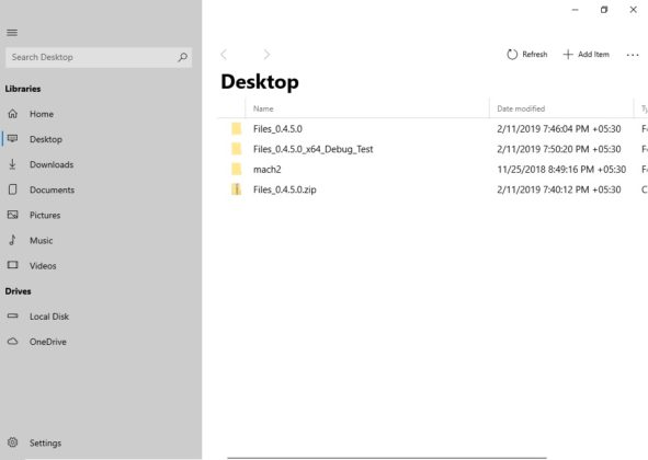 Third-party developer shows off a modern File Explorer for Windows 10 Files-UWP-desktop-view-591x420.jpg