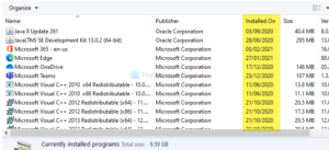 How to find the Installation date for apps and programs on Windows 10 Find-app-installation-date-on-Windows-10-300x137.png