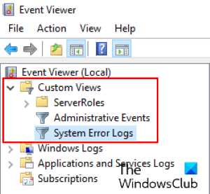 How to find and view BSOD log files in Windows 10 Event Viewer find-BSOD-log-files-WIndows-10_3.png