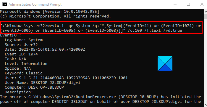 How to find the cause of an Unexpected Shutdown on Windows 10 Find-the-cause-of-unexpected-shut-down-using-Command-Prompt.png