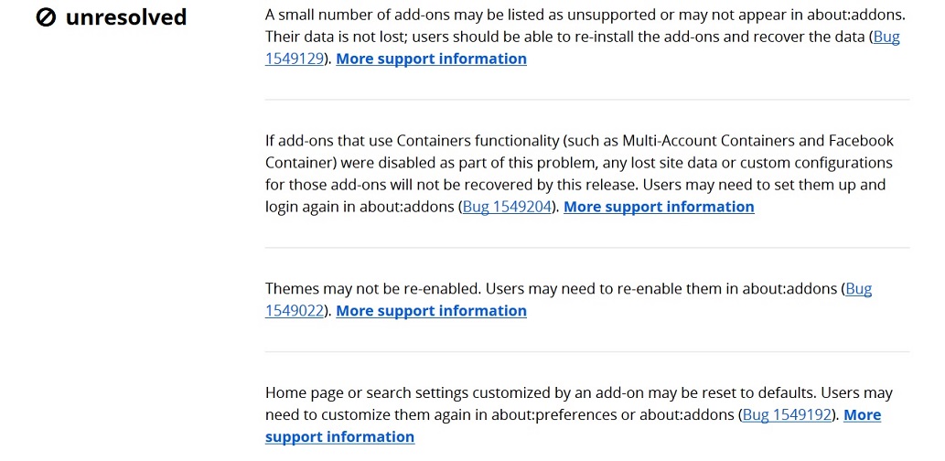 Firefox 66.0.4 released with fix for bug that disabled add-ons (extensions) Firefox-extension-update.jpg
