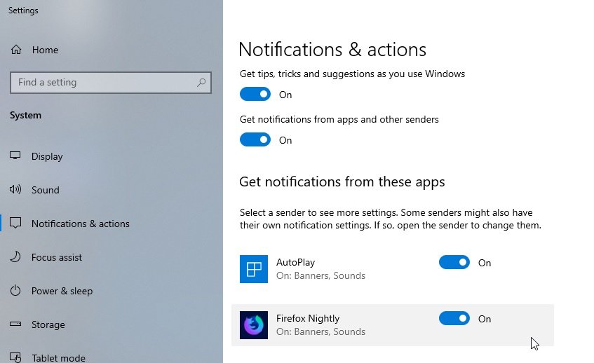 Firefox is getting support for Windows 10 native notifications Firefox-Nightly-in-Windows-10.jpg