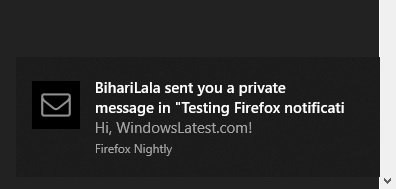 Firefox is getting support for Windows 10 native notifications Firefox-notifications.jpg