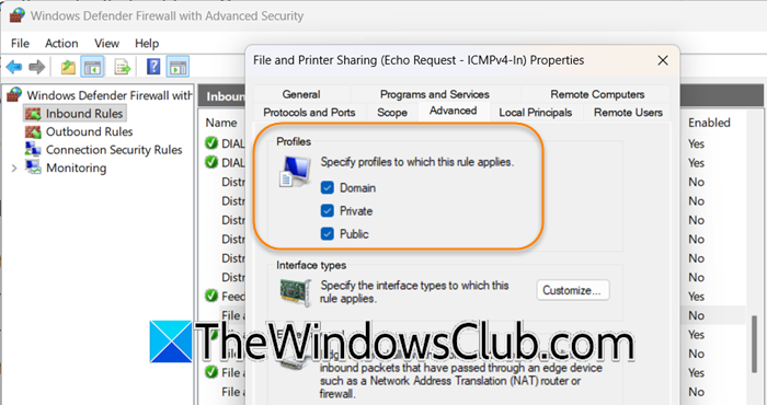 Hyper-V VM cannot connect to the Host M/C firewall-rules-profile.png