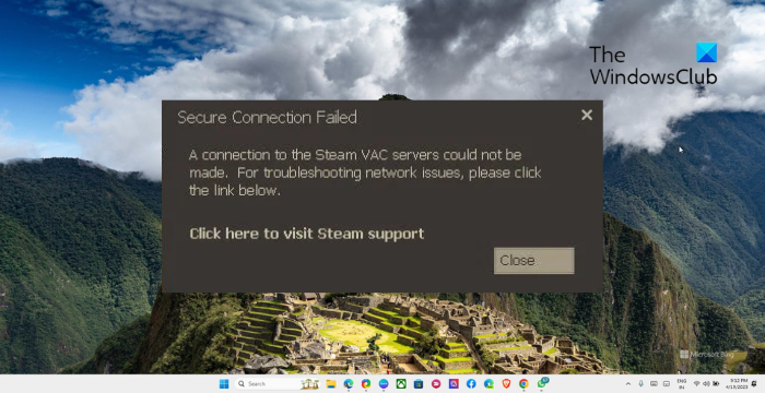 A connection to the Steam VAC servers could not be made [Fix] Fix-A-connection-to-the-VAC-servers-could-not-be-made-error-on-Steam.png