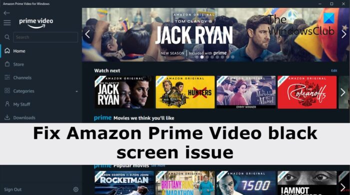 Fix Amazon Prime Video Black Screen issue on PC Fix-Amazon-Prime-Video-black-screen-issue-e1647416789701.jpg