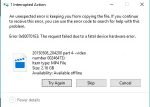 Error 0x800701e3, The request failed due to a fatal hardware error Fix-Error-0x800701e3-for-File-Explorer-150x107.jpg